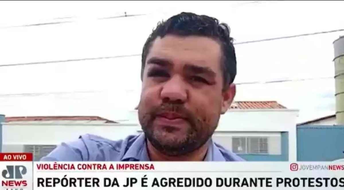 Repórter da Jovem Pan é agredido por caminhoneiro: 'Me acusou de ser petista'