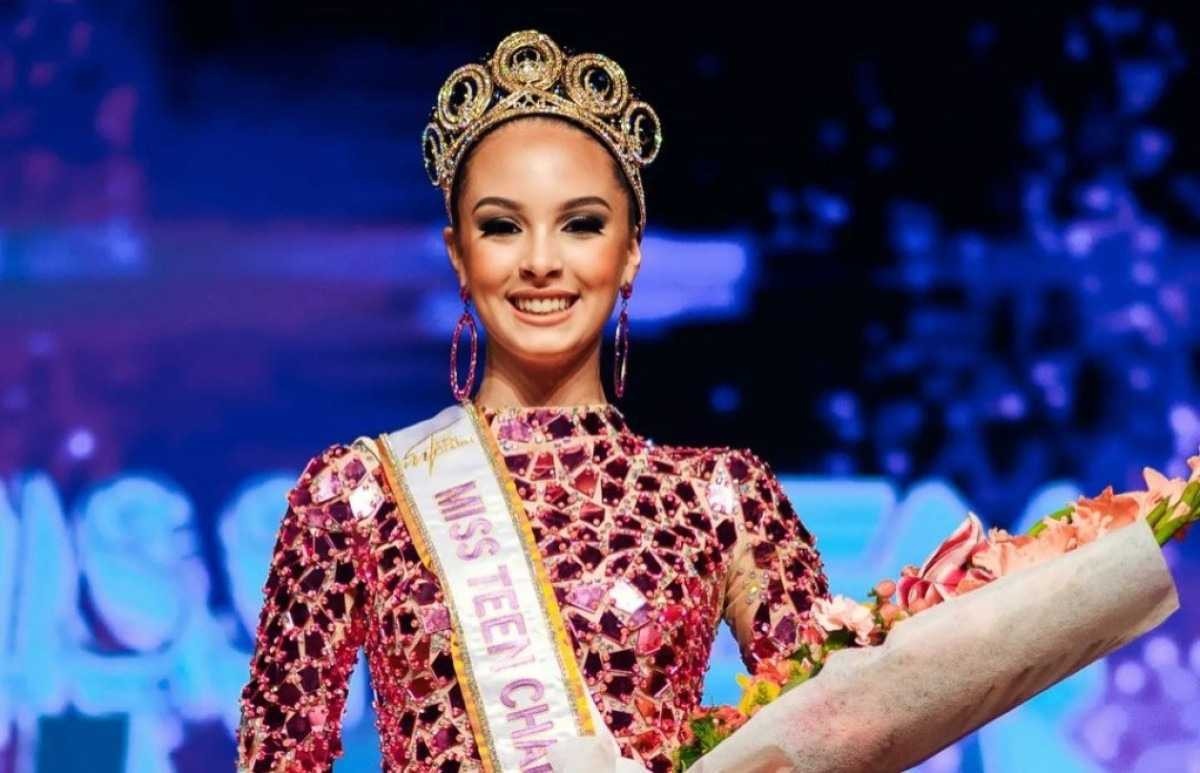 Adolescente brasiliense ganha concurso mundial de Miss na Colômbia