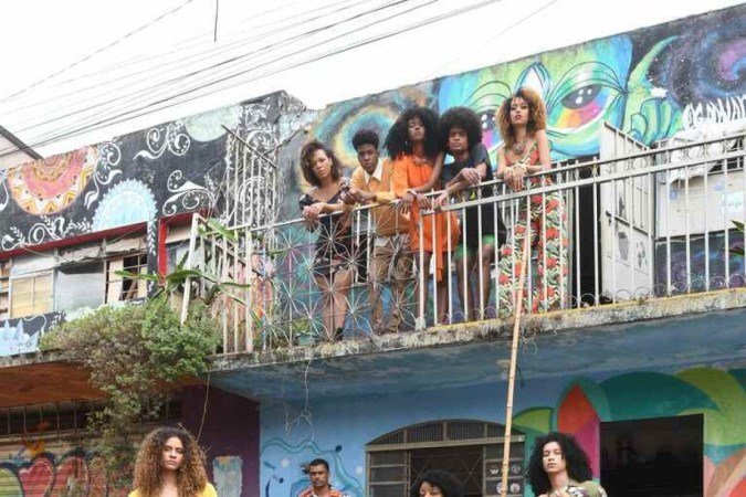  08/11/2022. Crédito: Ed Alves/CB/D.A Press. Cidades. Projeto Desfile da Beleza Negra, que enaltece a beleza negra no mês da consciência. Na foto em destaque Dai Schmidt. 