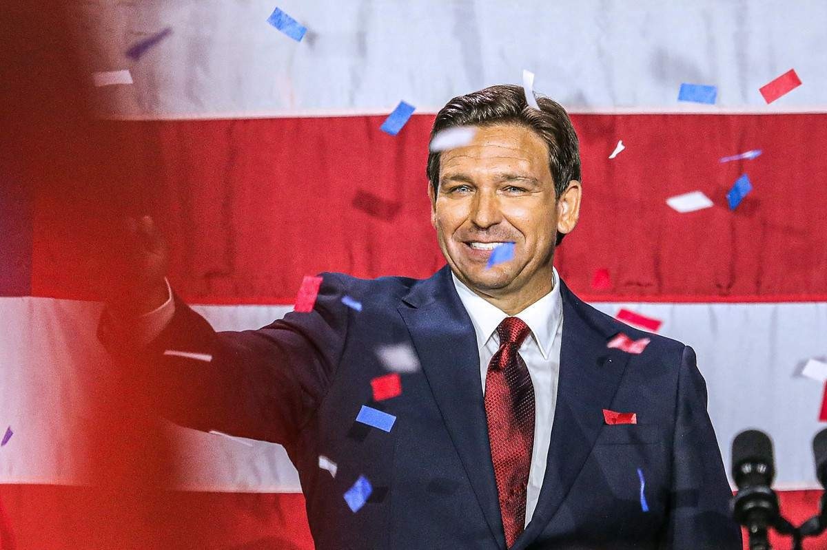 Republicano DeSantis, possível candidato presidencial em 2024, reeleito governador da Flórida