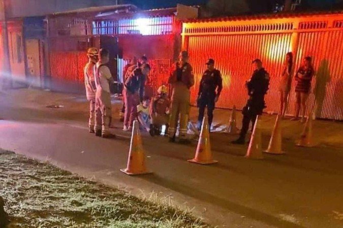 Crime ocorreu na noite desta quarta-feira (9/11) - (crédito: Recanto Alerta/Divulgação) Crime ocorreu na noite desta quarta-feira (9/11) - (crédito: Recanto Alerta/Divulgação)