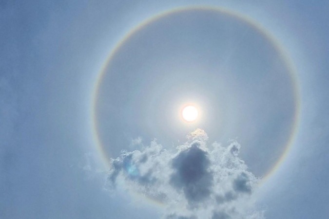 Fenômeno aparece no céu de Brasília e imagens viralizam nas redes