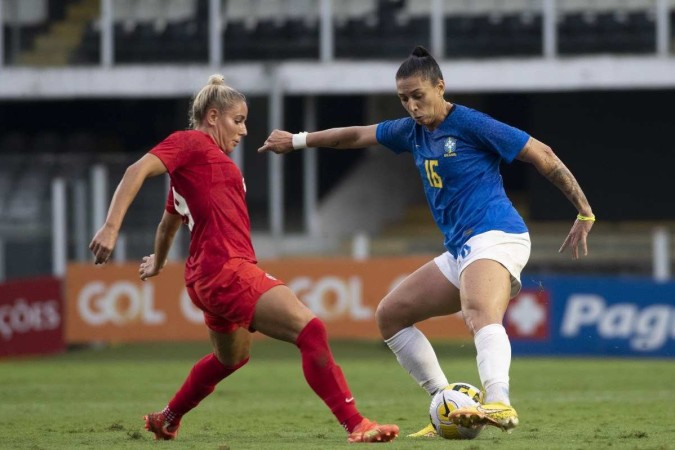 Jogo Amigável Internacional 2022 : Seleção Brasileira De Futebol Feminino  Brasileira Contra Canadá Imagem Editorial - Imagem de novembro, foto:  261742650