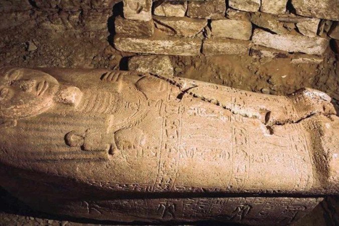 (crédito: Egyptian Ministry of Antiquities / AFP) (crédito: Egyptian Ministry of Antiquities / AFP)
