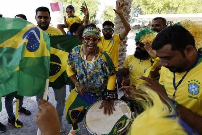 Catar 2022: os polêmicos 'torcedores falsos' usados pelos organizadores em 'esquenta' da Copa - Catar 2022: os polêmicos 'torcedores falsos' usados pelos organizadores em 'esquenta' da Copa -