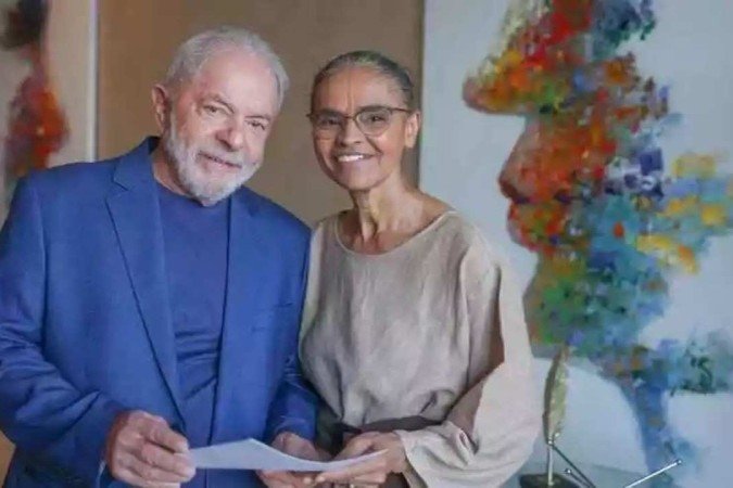 Lula conversou com Marina Silva nesta terça-feira (15), em solo egípcio - (crédito: Ricardo Stuckert/PT) Lula conversou com Marina Silva nesta terça-feira (15), em solo egípcio - (crédito: Ricardo Stuckert/PT)
