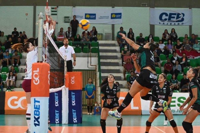 (crédito: Rogério Guerreiro/Brasília Vôlei) (crédito: Rogério Guerreiro/Brasília Vôlei)