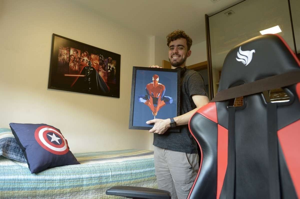  18/11/2022. Crédito: Carlos Veira/CB/D.A Press. Brasil, Brasília-DF. Revista. Decoração temática gamer. Caio Noronha.