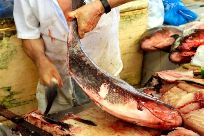Pescados representam 90% da proteína consumida pela população que vive na Amazônia.
crédito: GETTY IMAGES
- Pescados representam 90% da proteína consumida pela população que vive na Amazônia.
crédito: GETTY IMAGES
-