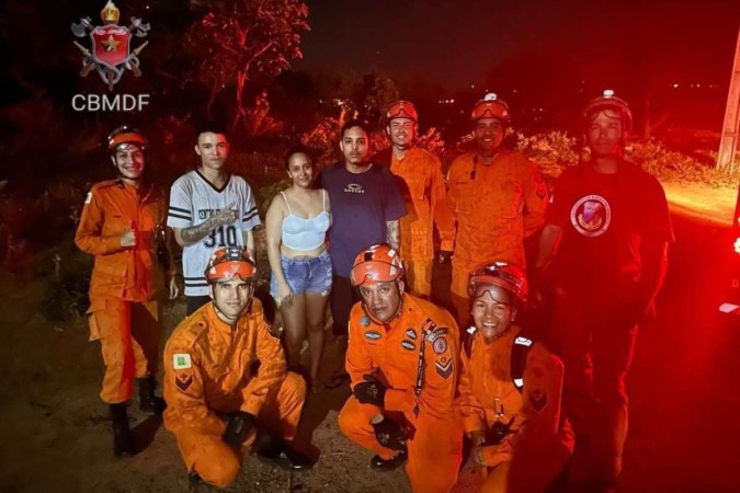 Trio Resgatado Depois De Se Perder Em Cachoeira Em Santa Maria