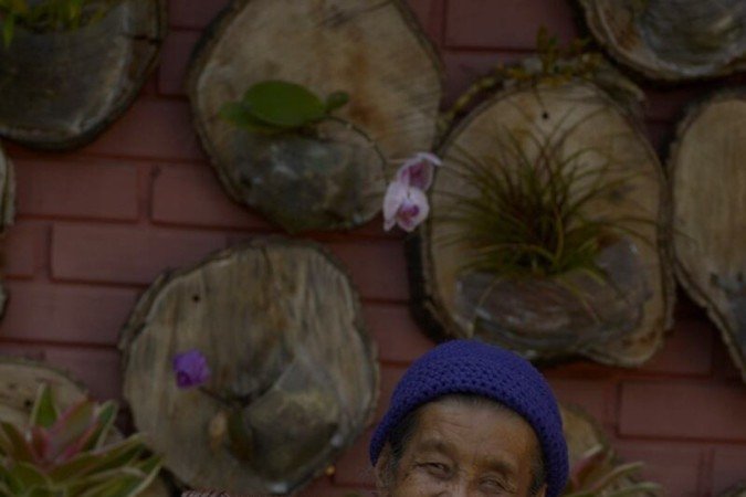  Aos 78, Margarida adora se sentir perfumada