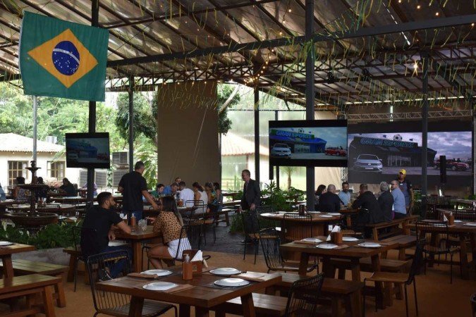  23/11/2022. Crédito: Mariana Lins/Esp.CB/D.A Press.Fazenda churrascada 