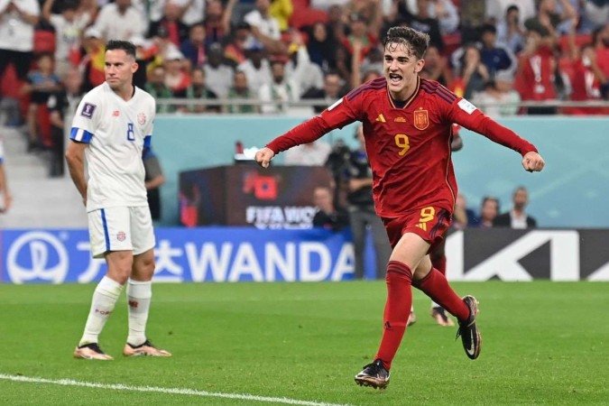 O meia Gavi &eacute; um dos expoentes da renova&ccedil;&atilde;o da sele&ccedil;&atilde;o espanhola