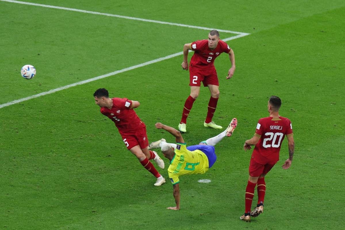 Brasil x Sérvia: fotos da torcida e do jogo pela Copa do Mundo