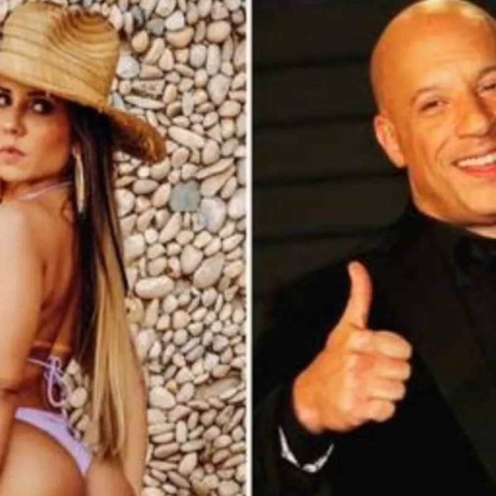 Mulher Melão diz que já transou com Vin Diesel: 