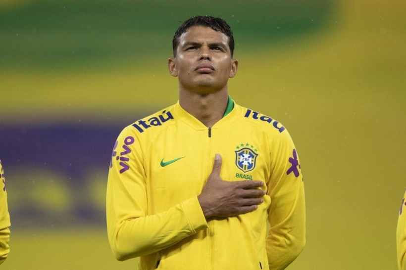 Mini Craques - Thiago Silva - Seleção Brasileira - Fabricante: DTC