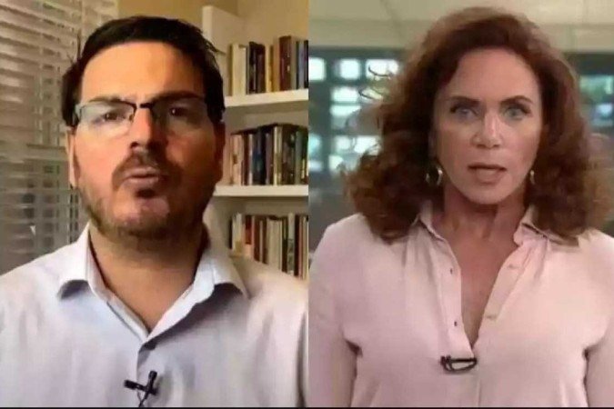Leilane a Constantino: 'Eu achava que você era apenas fanático e grosseiro, mas você é podre'. - (crédito: JOVEM PAN/REPRODUÇÃO; GLOBONEWS/REPRODUÇÃO) Leilane a Constantino: 'Eu achava que você era apenas fanático e grosseiro, mas você é podre'. - (crédito: JOVEM PAN/REPRODUÇÃO; GLOBONEWS/REPRODUÇÃO)