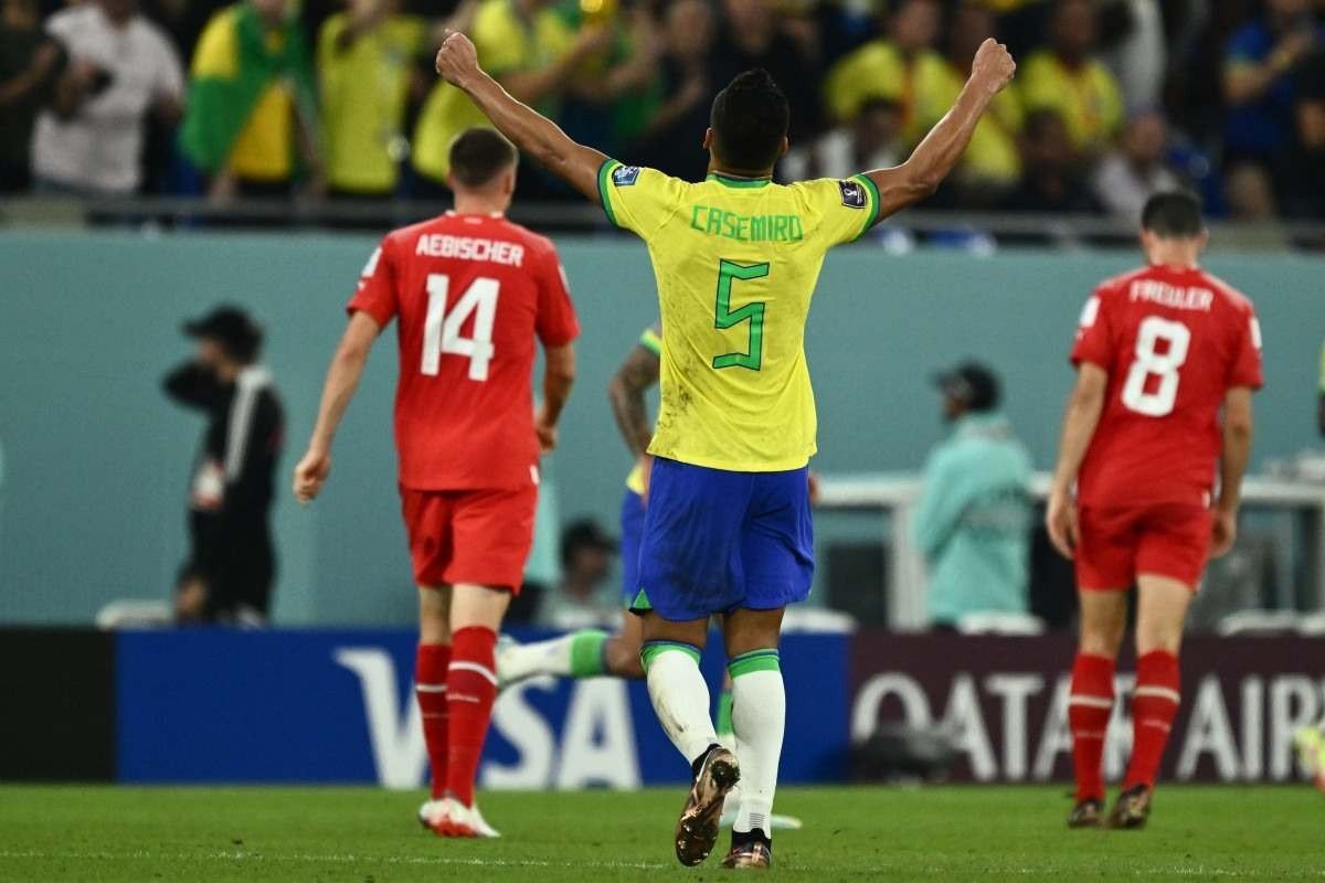 No oitavo episódio, a, uma mesa redonda sobre a vitória do Brasil contra a Suíça