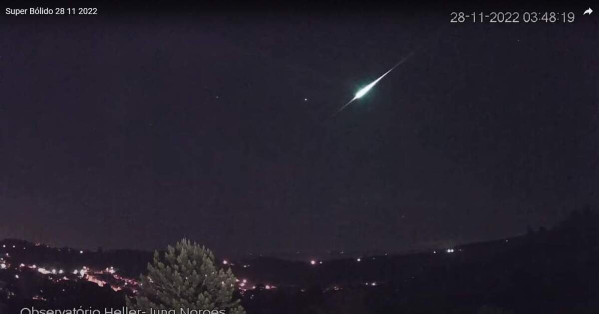  (crédito: Reprodução/Observatório Espacial Heller & Jung)