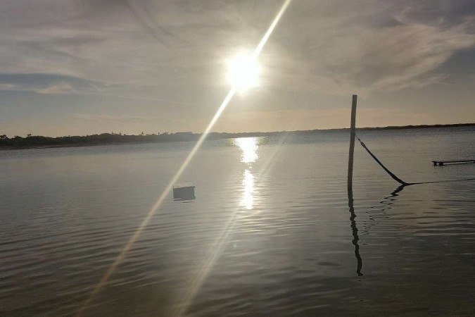O pôr-do-sol na Lagoa Azul encanta a todos os turistas que a visitam