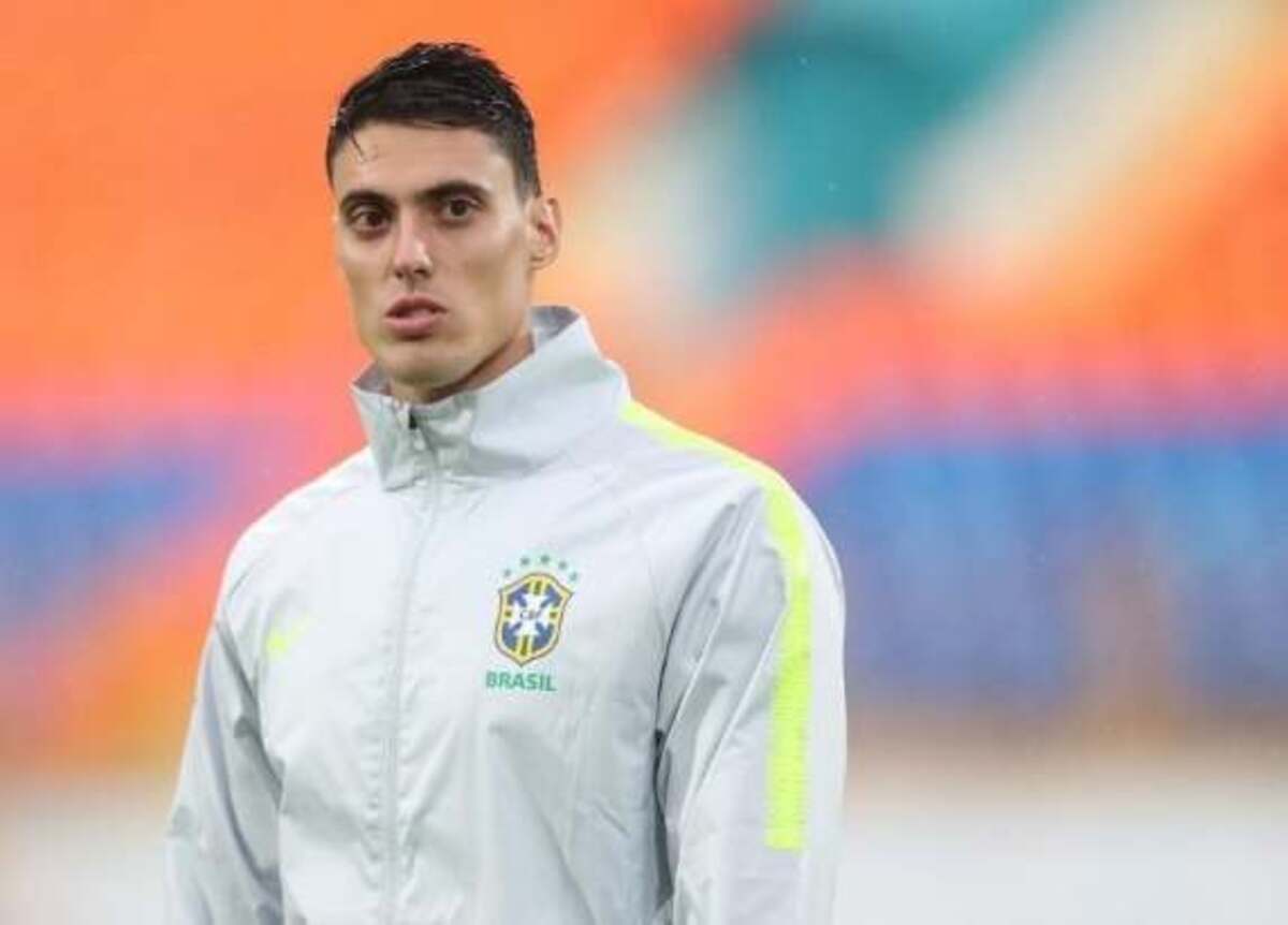 Filho de Tite é auxiliar da Seleção Brasileira -  (crédito: Reprodução/Instagram/@matheusbachi)