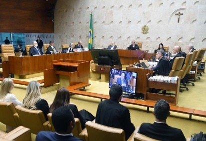 A regra derrubada no plenário do Supremo prejudicava beneficiários que tinham salários mais altos antes de julho de 1994  -  (crédito: Carlos Moura/SCO/STF)