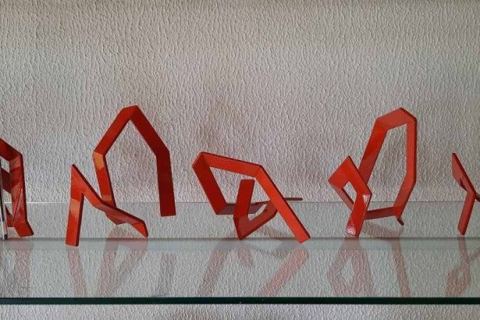 Obras do artista plástico Sanagê Cardoso