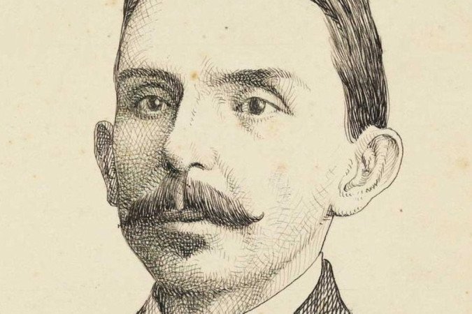 Ilustração estilo bico de pena de Euclides da Cunha, publicado na década de 1890
 - 