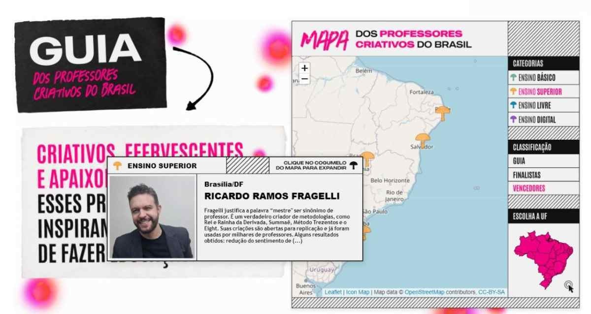 Professora r de Fartura vence Prêmio  Educação Digital