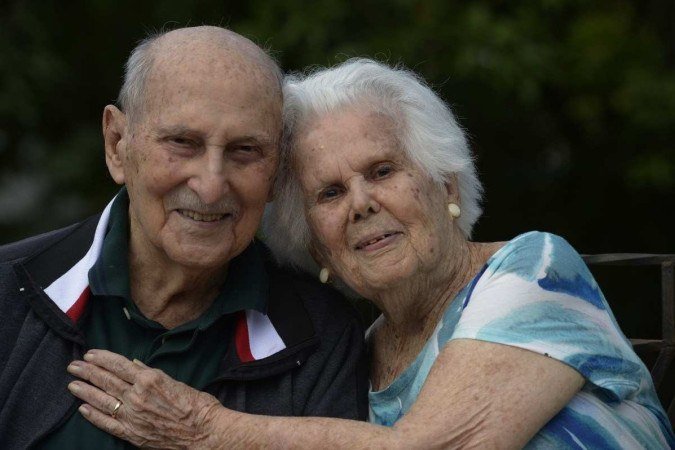Centenários. Governador do Distrito Federal entre os anos de 1982 e 1985, José Ornellas de Souza Filho, conhecido como Zé Ornellas e sua esposa Zely Ornellas.