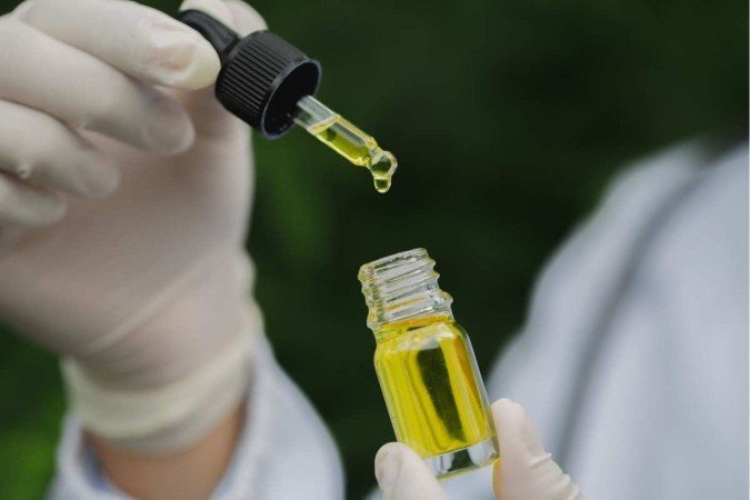 Óleos de cannabis usado 
em tratamentos