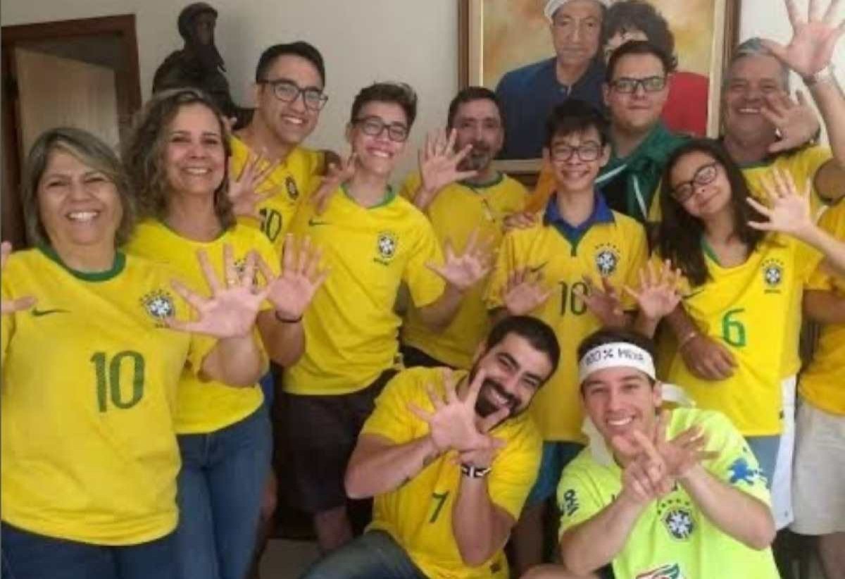 Família do DF com integrantes que têm 6 dedos está confiante no hexa