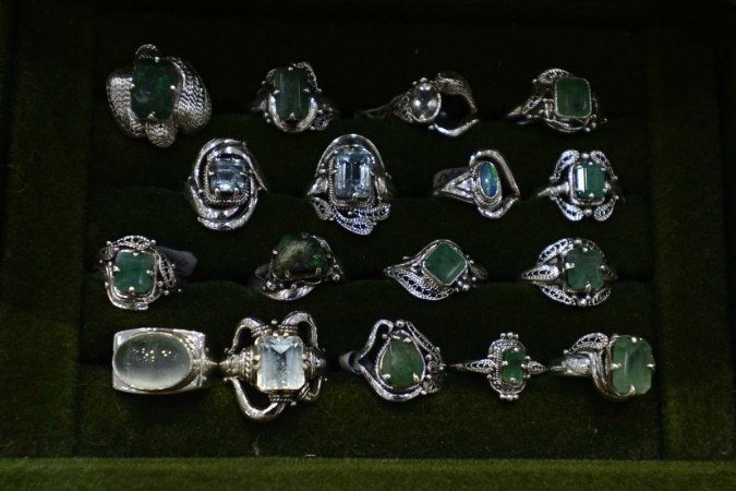  28/11/2022 Crédito: Marcelo Ferreira/CB/D.A Press. Brasil. Brasilia - DF -  Pirenopolis (GO), Segunda edição da Expo Jóias.