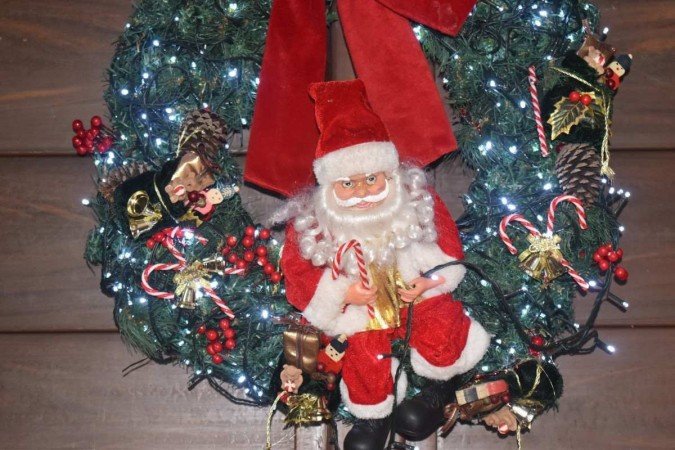 Onde morador decora a residência há 21 anos