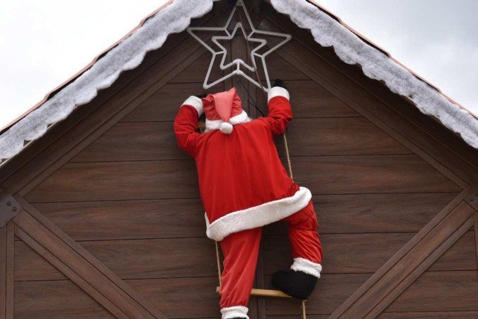 Será que tem chaminé? 