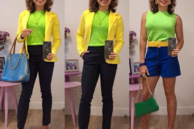 A consultora de moda Patrícia Coutinho destaca as variadas combinações proporcionadas pelo Brazil Core, 
uma vertente da moda esportiva
