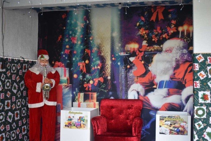  07/12/2022. Crédito: Mariana Lins/Esp.CB/D.A Press.Casa do Papai Noel M Norte 