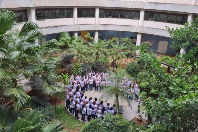 O local de ensaio continua sendo a UnB, onde o projeto nasceu