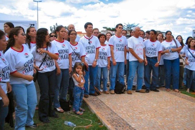 A primeira participação de Vívian, em 2004