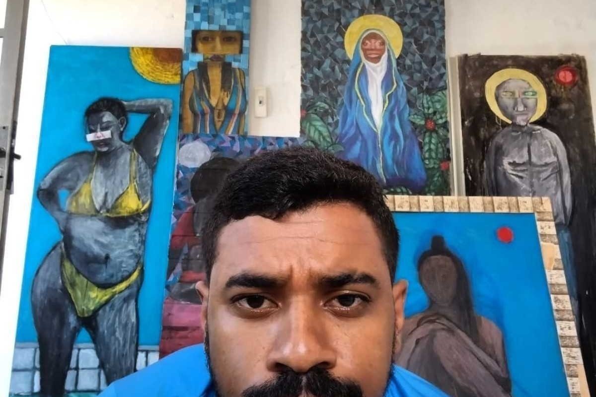 Francisco Mesquita começou a pintar para vencer o princípio de uma depressão. 