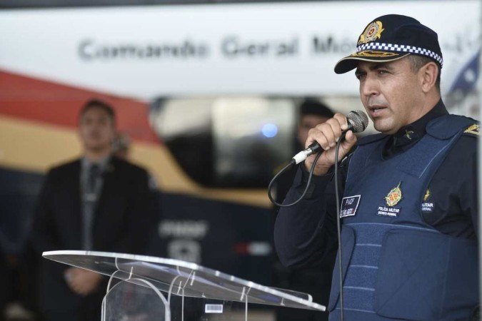 O ex-comandante-geral da PM está preso em um batalhão da corporação. - (crédito: Minervino Júnior/CB/D.A.Press) O ex-comandante-geral da PM está preso em um batalhão da corporação. - (crédito: Minervino Júnior/CB/D.A.Press)