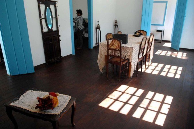   Brasil. Brasilia - DF. Pauta: Museu Historico e Cultural de Planaltina. 12/02/2008. Credito: Cadu Gomes/CB. Obras expostas no Museu Historico e Cultural de Planaltina.
      Caption 