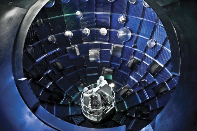 (crédito: Philip Saltonstall/Lawrence Livermore National Lab/AFP) (crédito: Philip Saltonstall/Lawrence Livermore National Lab/AFP)