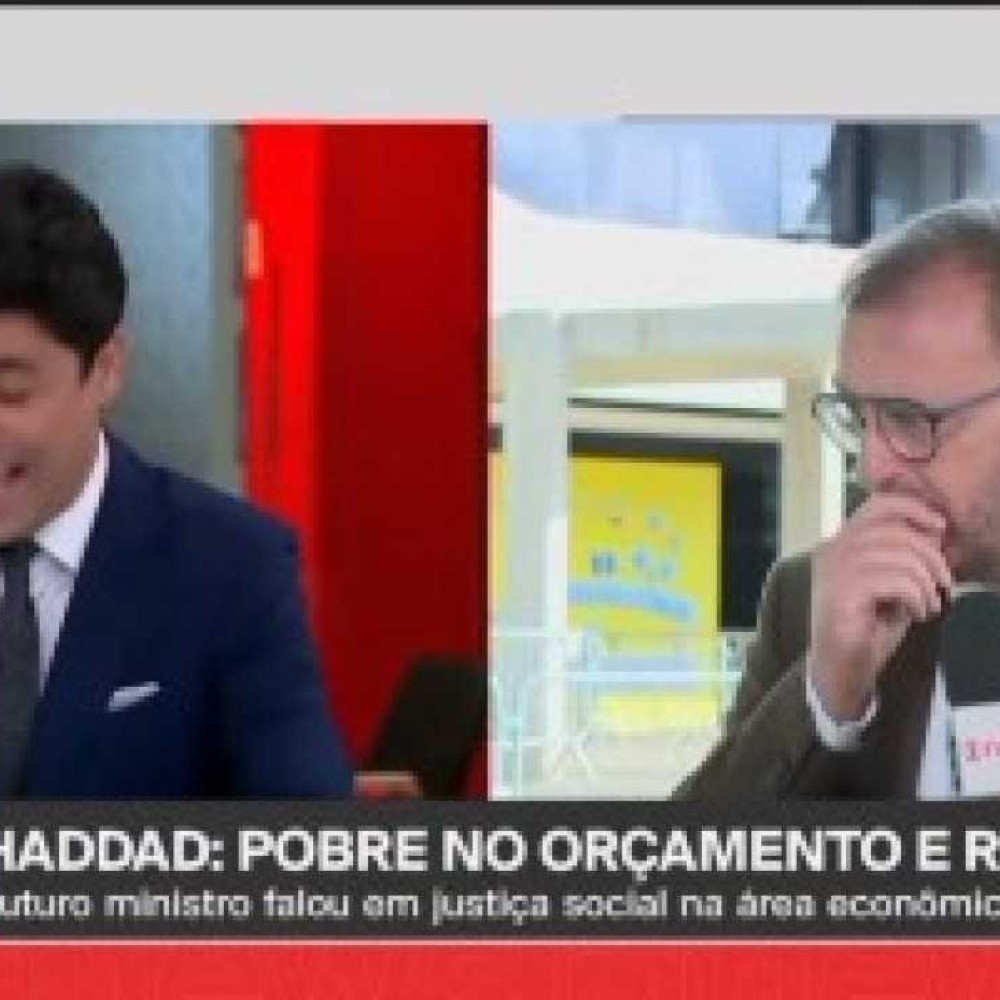 Jornalista da Globo engasga ao vivo e desespero toma conta