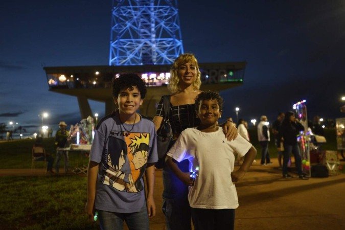 Matheus Gabriel e Pedro Victor: passeio e lanche