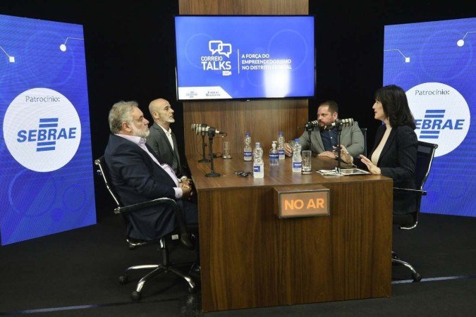 Correio Talks é um bate-papo promovido pelo Correio e discutiu acerca sobre empreendedorismo - (crédito: Fotos: Minervino Júnior/CB/D.A.Press) Correio Talks é um bate-papo promovido pelo Correio e discutiu acerca sobre empreendedorismo - (crédito: Fotos: Minervino Júnior/CB/D.A.Press)
