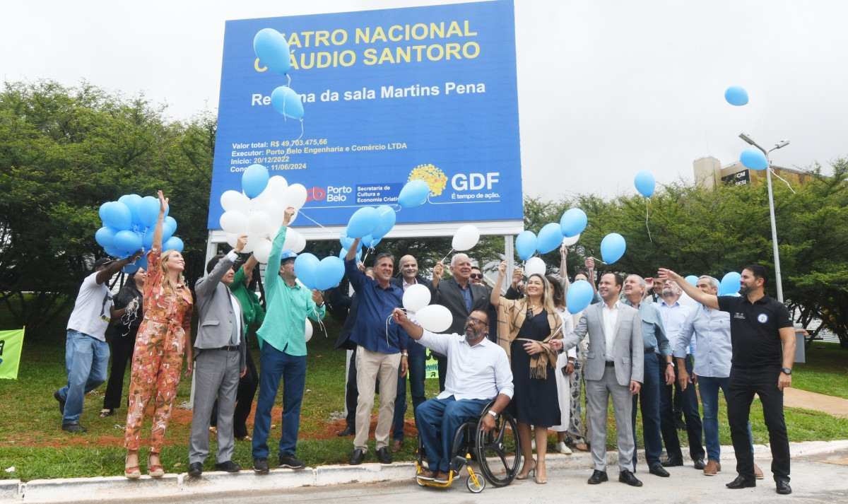 Reforma do Teatro Nacional vai começar pela Sala Martins Pena