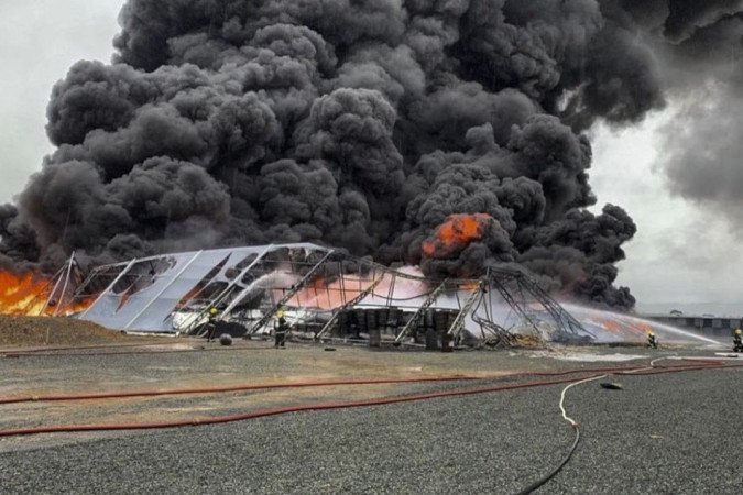 (crédito: Corpo de Bombeiros Militar de Santa Catarina) (crédito: Corpo de Bombeiros Militar de Santa Catarina)