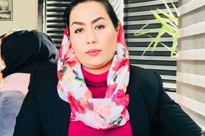 Sahar Nabizada, 32 anos, ativista afegã