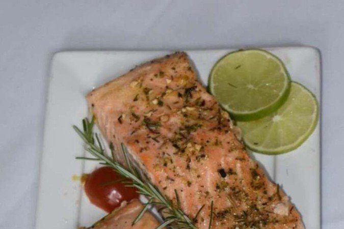 Salmão da Steak Bull Churrascaria